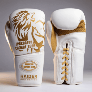 Haider Pro Series Lace Up Boxing Gloves